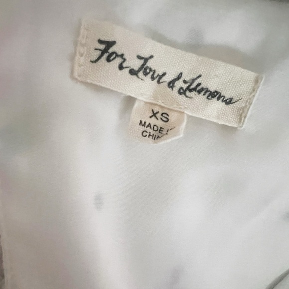 For Love & Lemons Mabel Mini Dress size XS - Picture 8 of 11